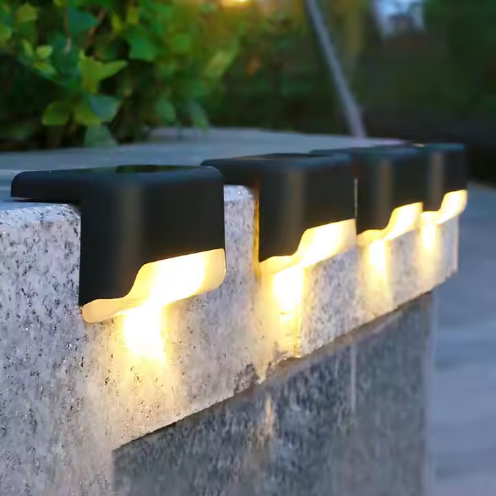 Solar LED stair lights
