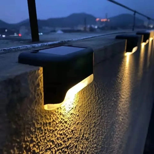 Solar LED stair lights